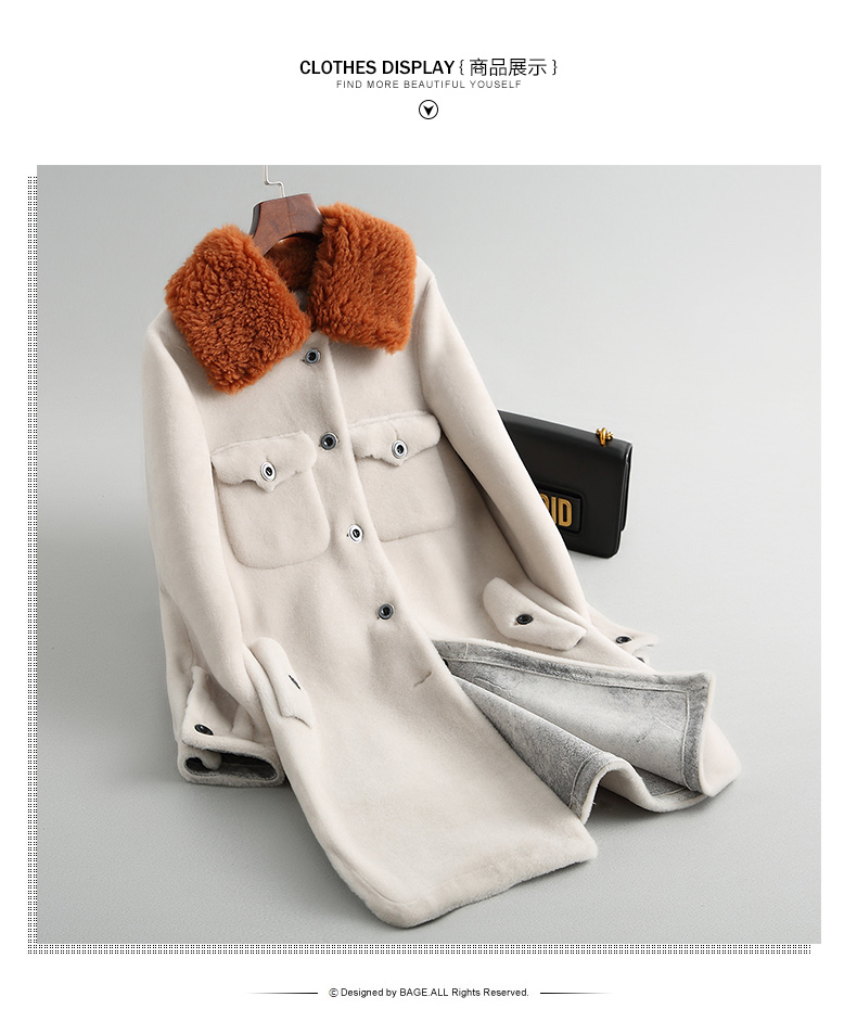 Manteau de fourrure femme BG   - Ref 3175279 Image 20