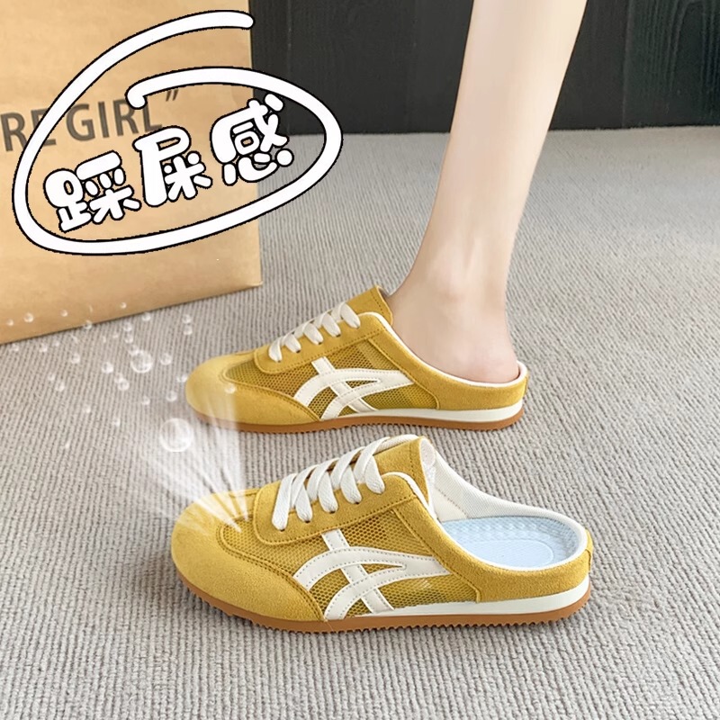 Brand Clearance soft sole Baotou Half-Slippers for Women 2026 New Summer Non-Slip Sports Agande Training Shoes Half-Sock Shoes