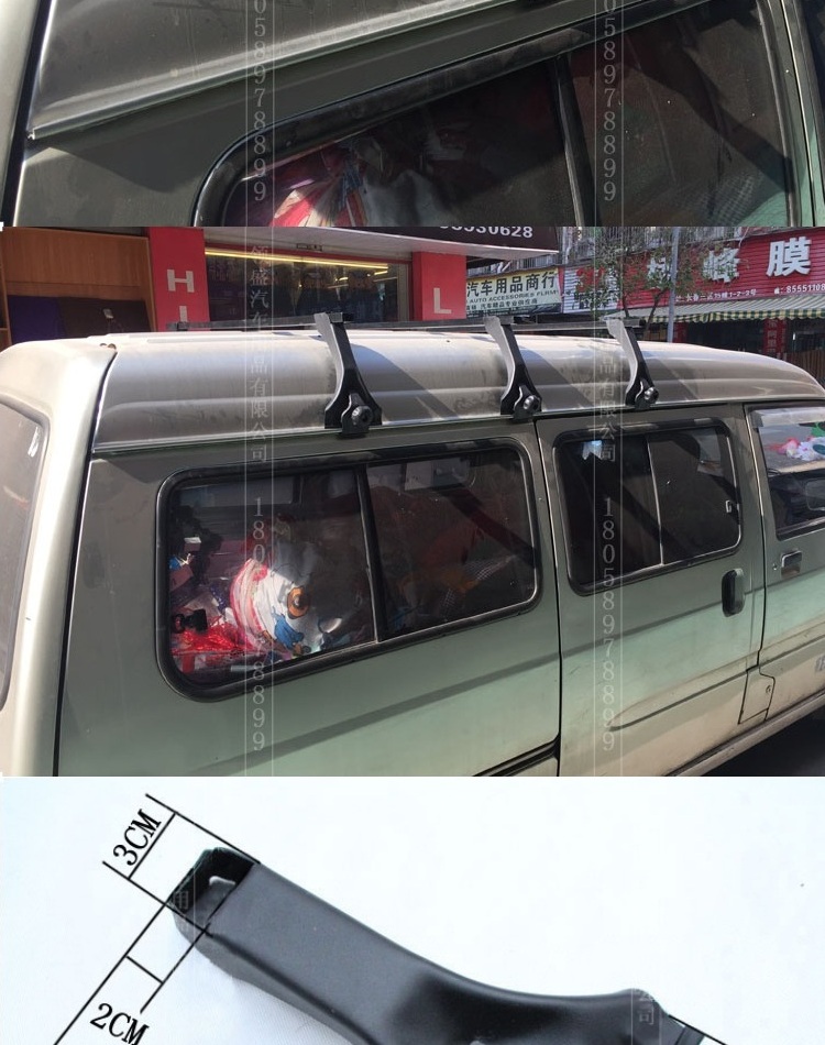 Wending Light Hành lý giá đỡ khung với máng mưa clip chéo thanh Yang Guang Xingwang giá đỡ phụ kiện du lịch giá giá đỡ nóc xe oto