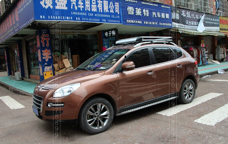 Dongfeng Yulong U6 hành lý giá hợp kim nhôm mái khung Na Zhijie lớn 7 U7 phổ đặc biệt giá du lịch kệ nóc xe ô tô