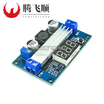 DC-DC high power adjustable boost module 3 0~35V liter 3 5~35V 100W band digital voltage meter