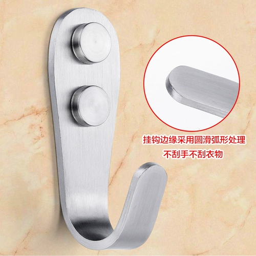 Утолщенные крючки из нержавеющей стали без удара одежды крючок крючок точка при непосредственной крючке стена стена стена настенный рисунок сгибается крючком