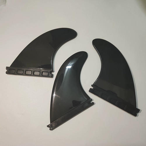 FutureG5 3 части 3 кусочков черных мягких пластин для пластикового руля Черный пластиковый плавник