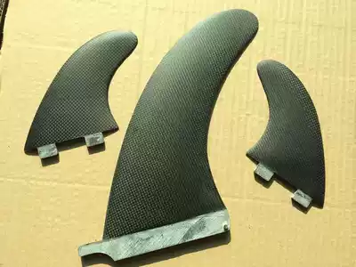 Honeycomb carbon fiber longboard tail rudder surfboard fin
