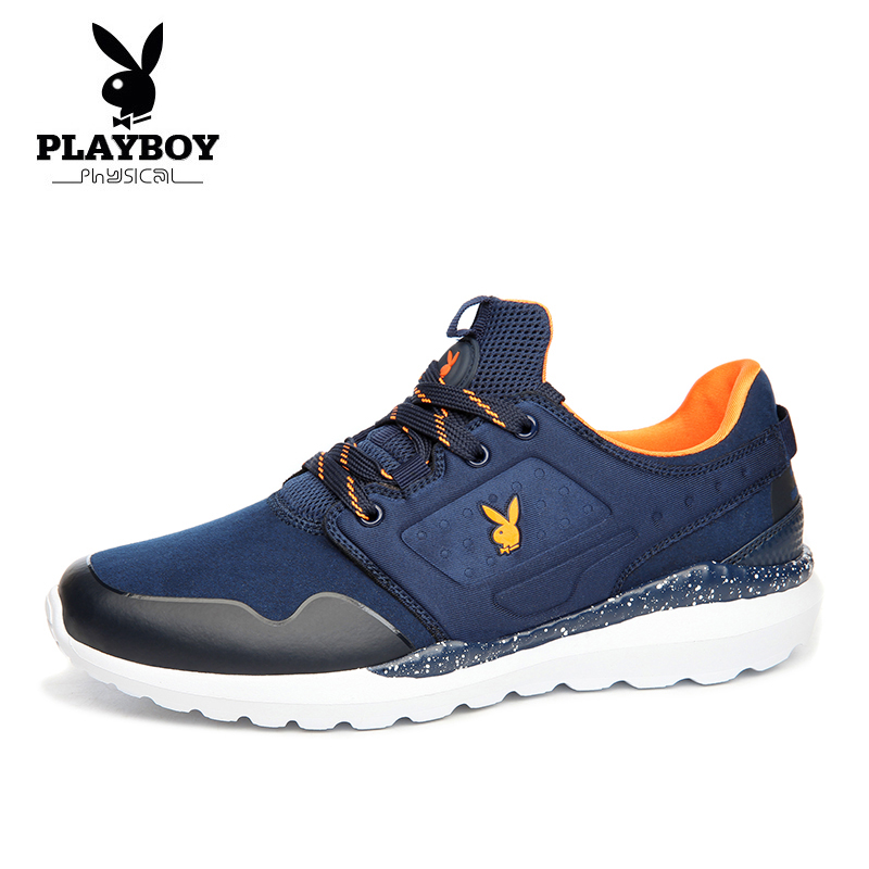 Playboy spring men's shoes trendy shoes new sports shoes men's running shoes breathable men's casual shoes Korean style sneakers