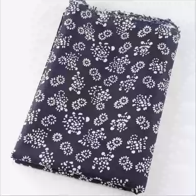 Retro ethnic style blue calico blue and white porcelain Chinese red printing preschool education ring creative decoration charm material DIY handmade