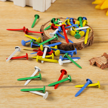 Two Feet Nail Feet Nail Two Feet Colored Sheep Horn Nails Children Creative DIY Handmade Binding Material