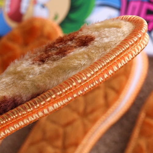 Зимние детские утепленные дезодорированные флисовые хлопковые стельки для мальчиков, впитывают пот и запах