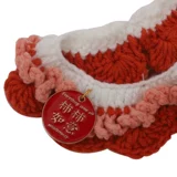 Кошачья одежда Новый год Catal Cat Kitten Winter Dog Hat Law New Year Pets Spring Festival Scarf