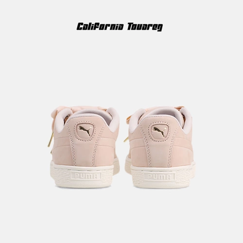 Puma Basket Heart Soft Puma Женская обувь классические крошки повседневных кроссовок 369645-01