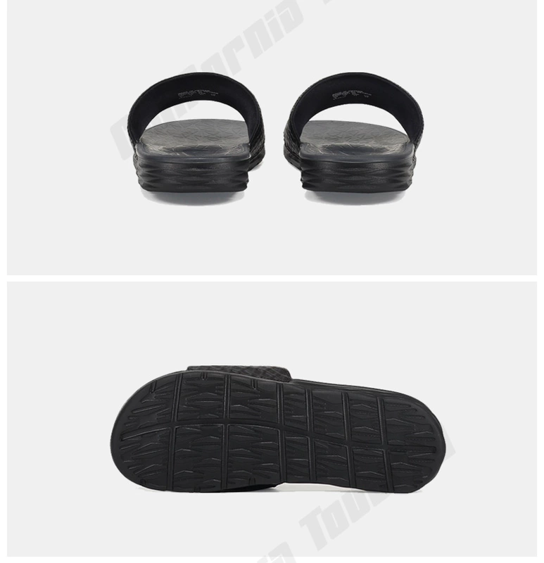 Nike NIKE BENASSI JDI đen trắng 鸳鸯 đôi nam nữ đôi dép thể thao và giải trí 343880-090