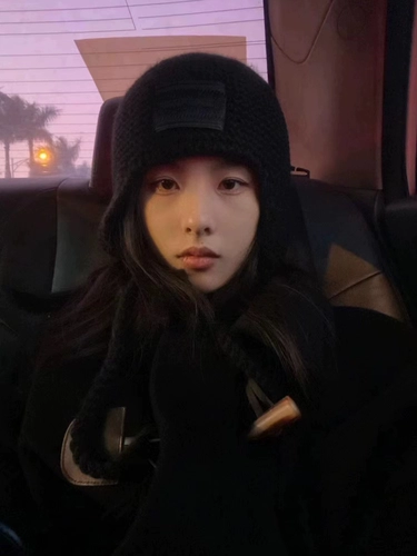 Длинное черное шерстяное пальто, куртка, коллекция 2023, средней длины, подходит для подростков, увеличенная толщина