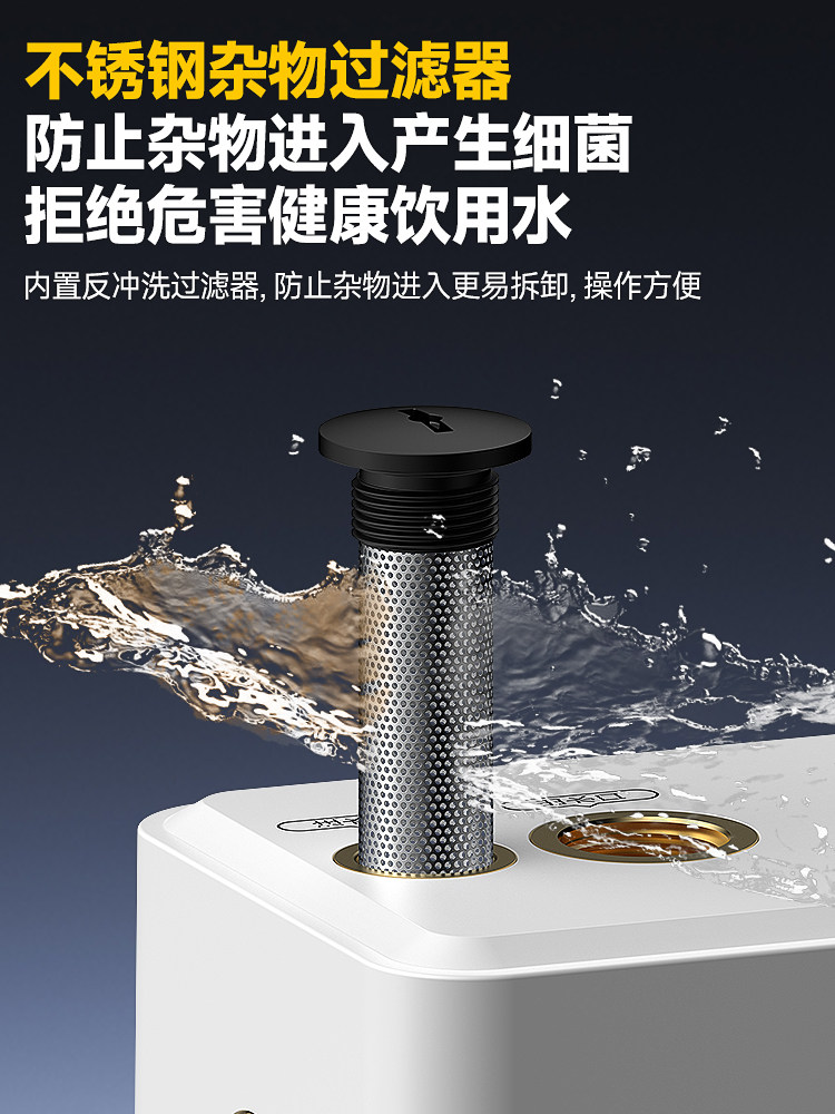 Variable Frequency Constant Pressure Booster Pump for Household Use, Fully Automatic, Silent, Whole-House Water Pipe Water Heater Pump, Pressurized Self-Priming Pump