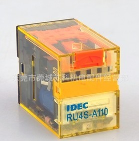 IDEC original Izumi Electric intermediate relay RU4S-A110 small 14 feet AC110V