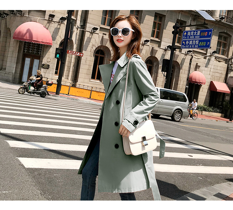 Trench pour femme en Coton - Ref 3226313 Image 24