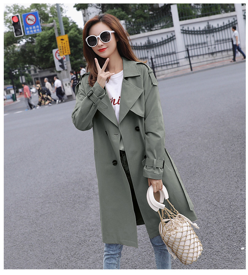 Trench pour femme en Coton - Ref 3226078 Image 27