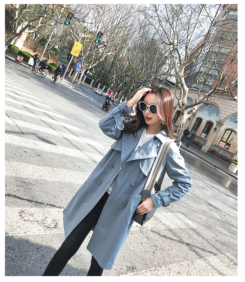 Trench pour femme en Coton - Ref 3226078 Image 24