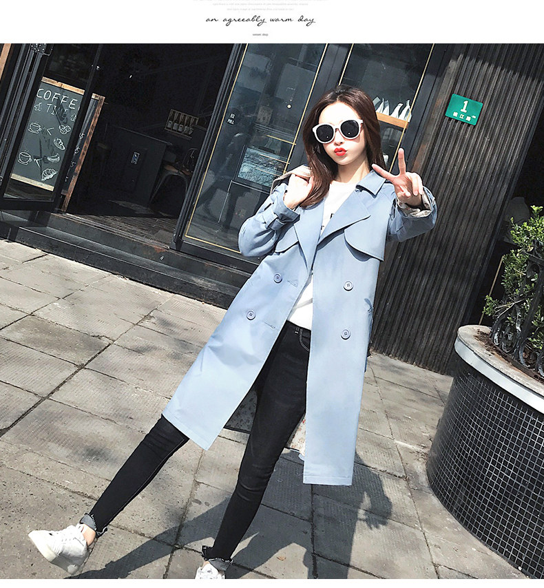 Trench pour femme en Coton - Ref 3226078 Image 25