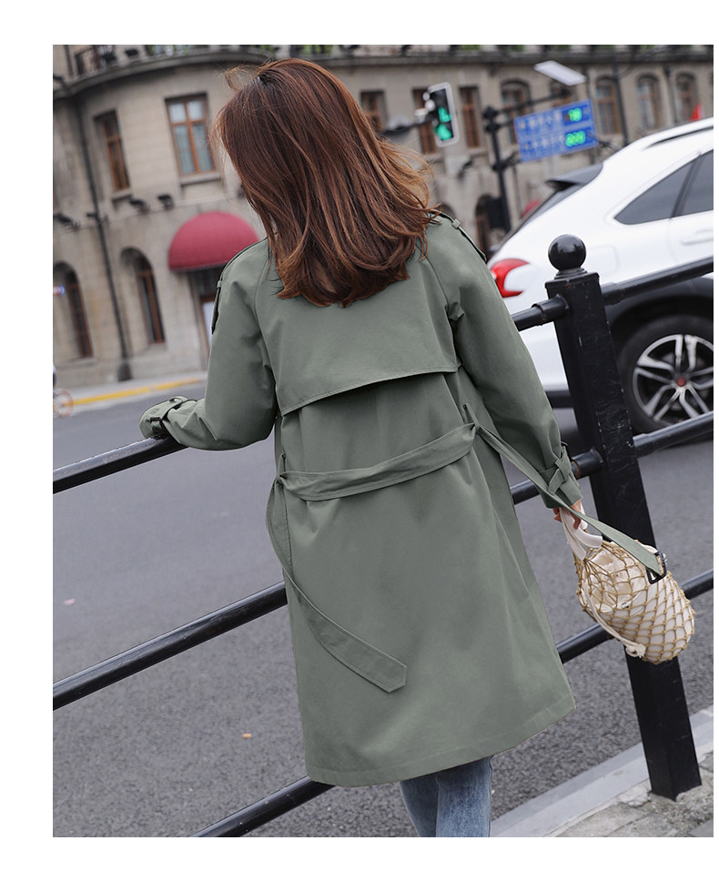 Trench pour femme en Coton - Ref 3226078 Image 28