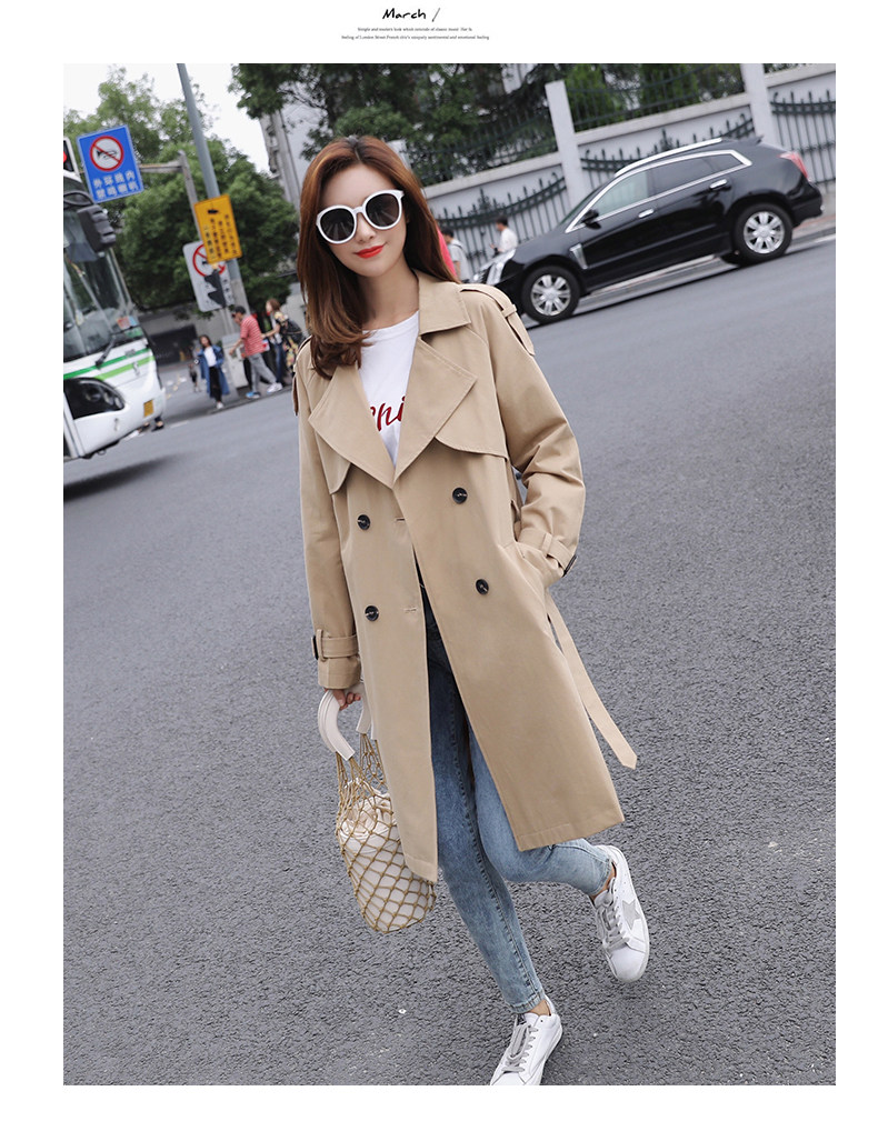 Trench pour femme en Coton - Ref 3226078 Image 21