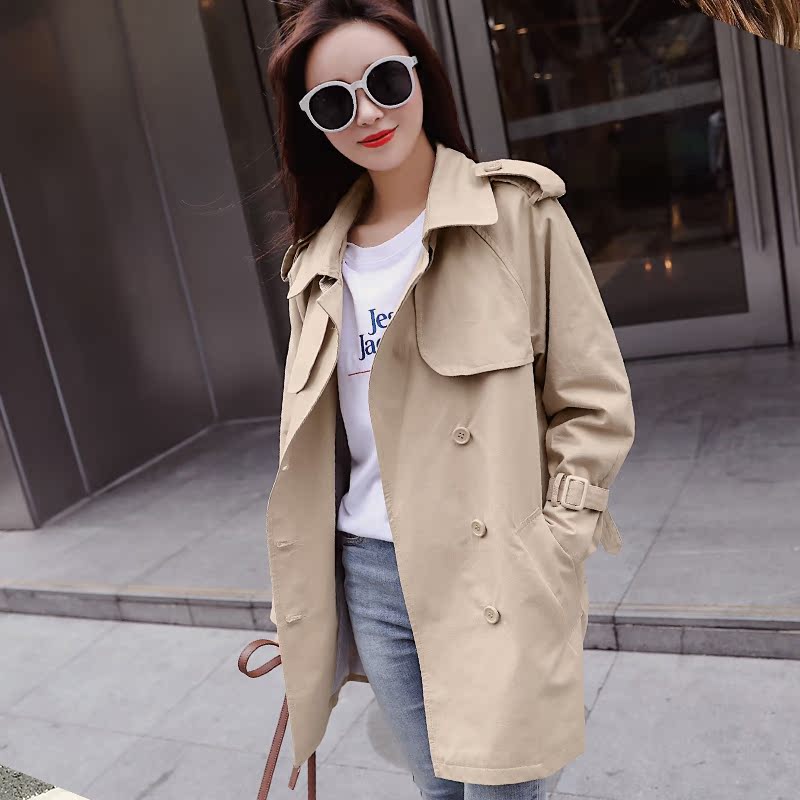 Trench pour femme en Coton - Ref 3227237 Image 4