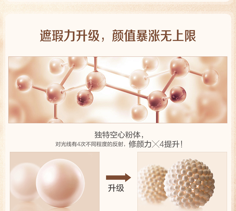 Han BB cream 40g nude trang điểm sửa chữa kem che khuyết điểm mạnh mẽ Kem nền kem nền dưỡng ẩm cho nữ mỏng kem nền chống nắng hàn quốc