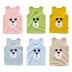 vest cotton mùa hè mô hình mỏng nam trẻ em và phụ nữ không tay đáy tre nút bông vest nhỏ quần áo trẻ em đổ mồ hôi hơi thở. 