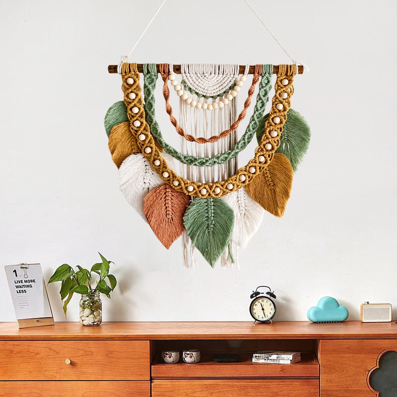 Bohemian Hand-Woven Tapestry Living Room Sofa Background Decoration Bedroom Bedside Wall Decoration Bed and Breakfast Wall Hanging Bohemian Hand-Woven Tapestry Living Room Sofa Background Decoration Bedroom Bedside Wall Decoration Bed and Breakfast Wall Hanging