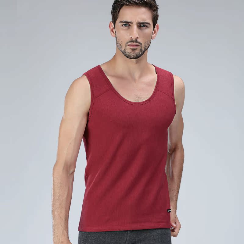 [USD 70.99] Scarecrow underwear men's underwear plus cashmere warm vest ...