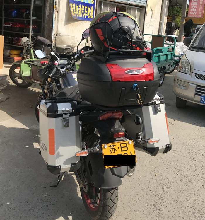 Xe máy của nam giới thêm thân cây lớn có thể tháo rời phổ thêm lớn xe điện thân cây với đèn phanh thùng đựng đồ xe máy honda