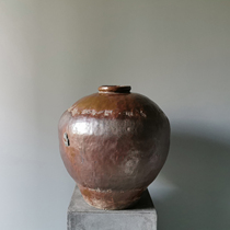 Collection of objects) SILENT ANCIENT WIND Pottery Jar Flower ceramic vase Hotel Minjuku Home soft-mounted space props