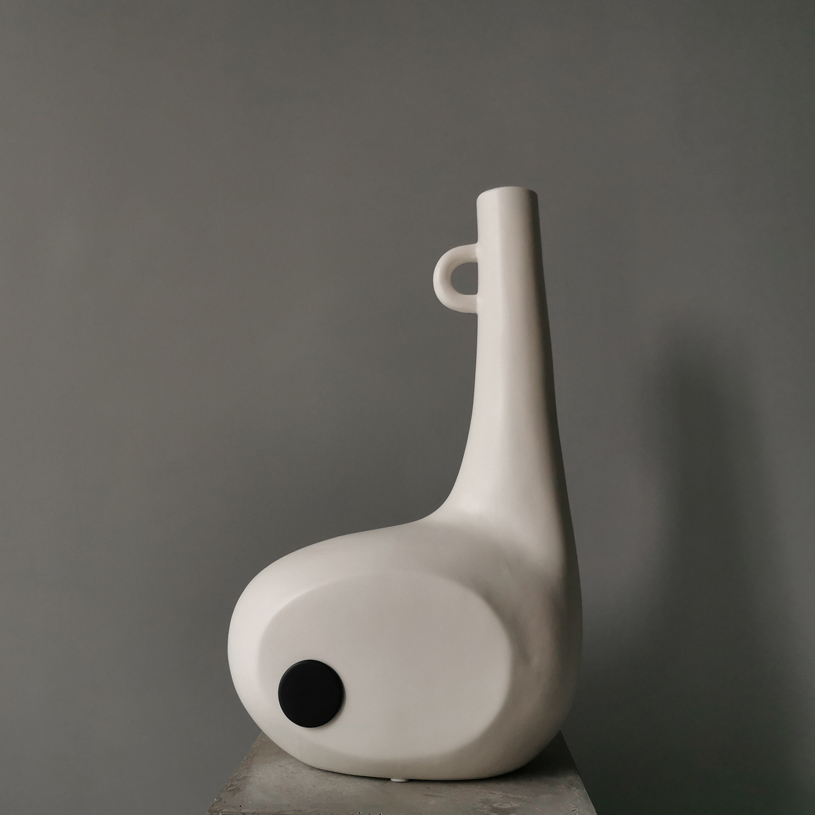 Collection of objects) Silence Brief About Ceramic Floral Floral 40% Notes Art Vase Pottery Hotel Folk Juku Residence Decoration