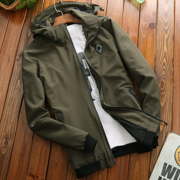 17年秋季新款 战地吉普  男式连帽休闲外套 聚划算+优惠券折后￥98包邮（￥138-40）多色可选