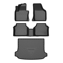 2018 17 16 15 14 13 12 11 old Volkswagen Tiguan dedicated surrounded by large waterproof car mats