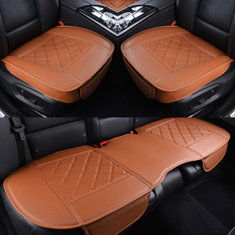 2019 new Ling Chi LX570 special car seat cushion No backrest three sets cushion wrapping edge customization