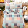 Trung cấp dày quilt cover 100% cotton quilt cover mảnh duy nhất quilt cotton 1.5 m đôi 2x2.3 m quilt bộ duy nhất chăn điện