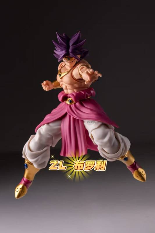 Zl Studio Broly Ancient Tiger War Nightmare-Like Enemy 7inch Series Action Figure Model