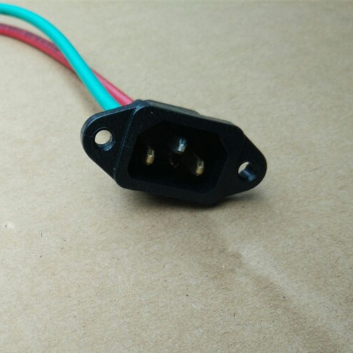 Xe đạp điện sửa đổi phụ tùng sạc ổ cắm sạc không thấm nước giao diện ghế pin cáp với bìa phanh xe đạp điện