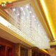 Rectangular Restaurant Crystal Lamp Corridor Aisle Lamp Led Entry Crystal Coat and Hat Entrance Hall Lamp Ceiling Lamp