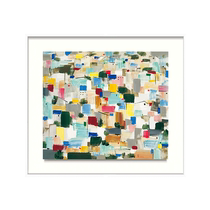 (Official) Urban Love Wu Guanzhong New Chinese Style Living Room Decoration Painting Sofa Background Wall Reproduction Print