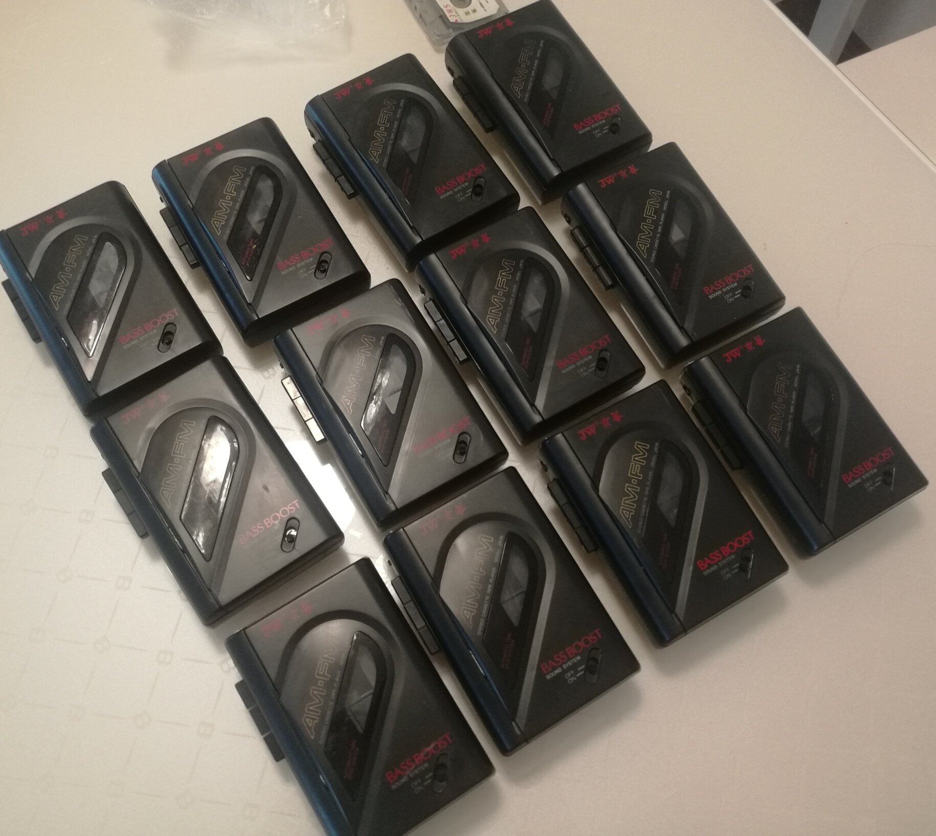 Inventory Jinghua JW-96 tape Walkman cassette player retractable machine brick type