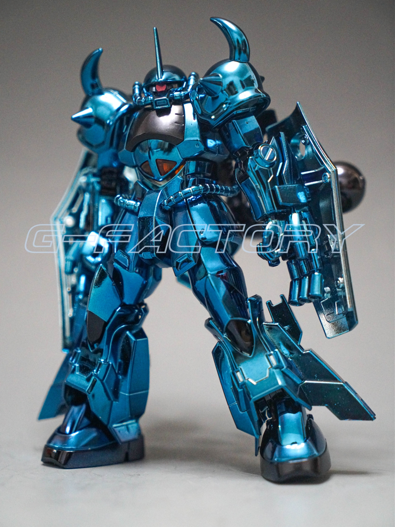 Gundam Factory Bandai Model MG 1:100 MS-07 B3 Tiger Modified Modified Artillery Reload