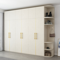 Light Extravagant Wardrobe One To Top 2 6 m Top Cabinet Corner Cabinet Composition 3 0 m High Home Bedroom Modern Brief