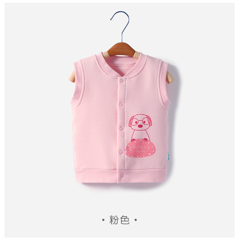 Áo vest nam mùa đông trẻ em cotton vest nữ bé bông vest cotton bé áo ấm bên ngoài mặc mùa thu đông áo gile cho bé gái 7 tuổi