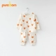 Bộ đồ lót mùa xuân cho bé Pureborn Bộ quần áo cotton dài tay cho bé sơ sinh mùa thu cho bé trai và bé gái sịp bé trai đẹp