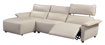 (Original packaging) Yester imported full leather sofa E259 combination coffee table cabinet bed