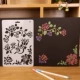 Tranh Studio DIY handmade album sản xuất phụ kiện ren chủ đề khuôn người cai trị rỗng sơn công cụ vẽ - Tự làm khuôn nướng