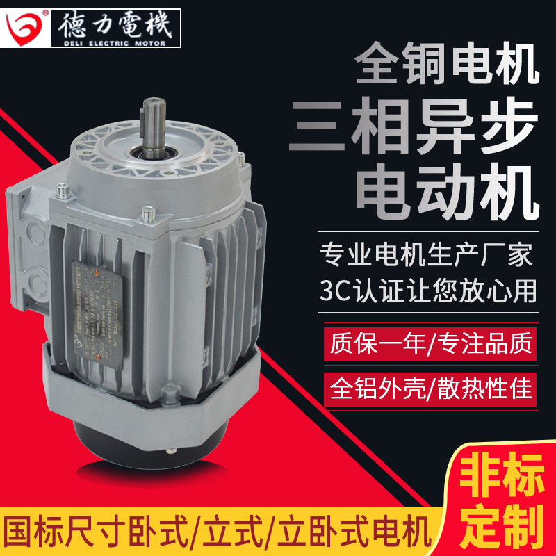 Three-phase motor GS 7124 7134 7144 8024 7122 YS7132 Deli Motor 220 380V