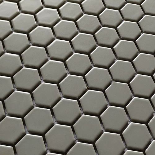 Керамическая мозаика цветная гексагональная пограничная граница скандинавская белая минималистская плитка кухня ванная комната ванная комната анти -скользящая плитка