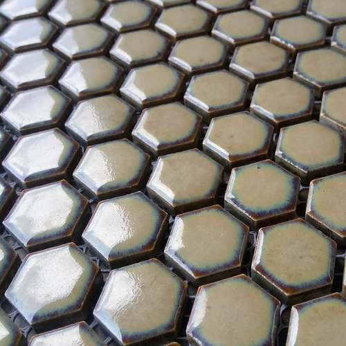 Керамическая мозаичная мозаика в американском стиле серая фиолетовая желтая шестиугольная плитка ванная комната ванная комната ванная комната кухня стена наст